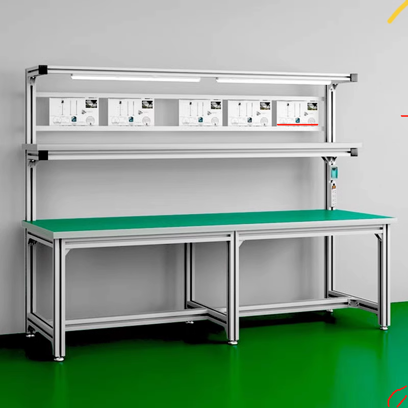 Hand Tools Maintenance Workshop - Meja kerja anti-statis dari paduan aluminium