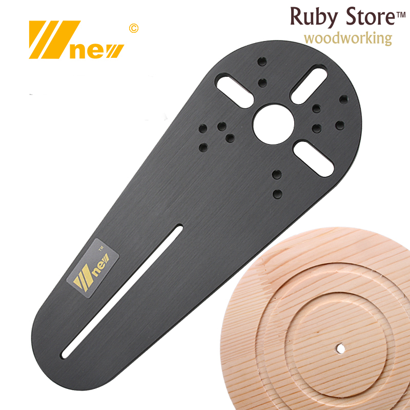 Dowel Jig Kit - Jig pemotong lingkaran untuk router kecil/Pemangkas,