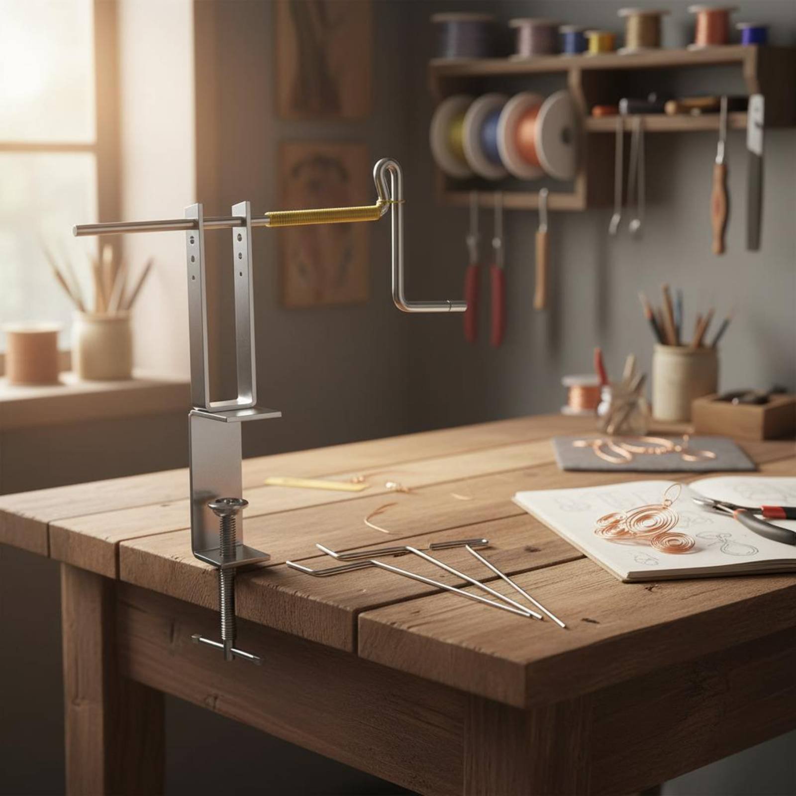 Tools Jewelry Making - Batang Pembuat Lingkaran Kawat Berjenjang, Konstruksi