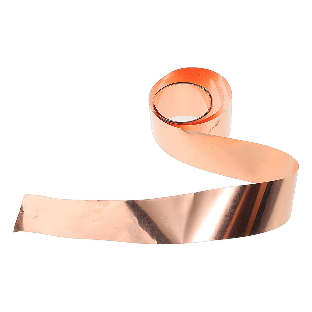 Tools Jewelry Making - Lembaran Tembaga Murni 0.05Mmx50Mmx1M Lembaran Konduktif
