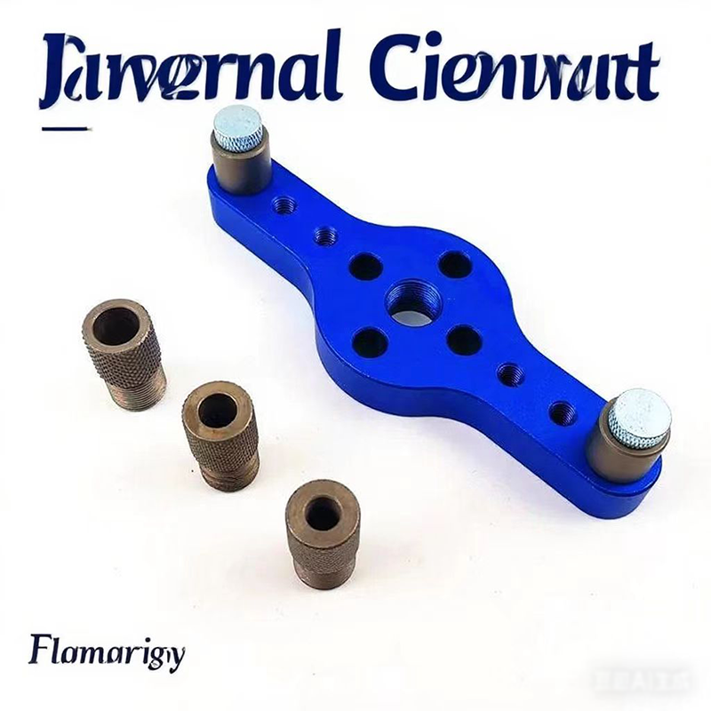 Dowel Jig Kit - Jig Bor Lubang Vertikal Alloy 6/8/10mm,