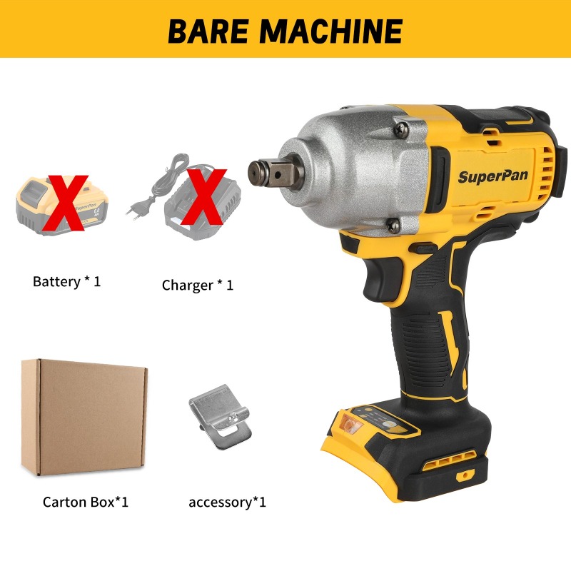 Tools In Electrical Workshop - Kunci Impack Cordless Torsi Tinggi (Tanpa