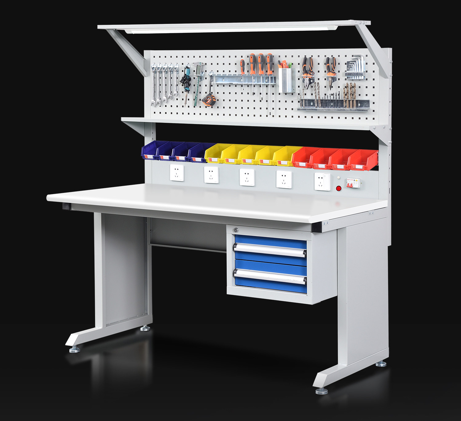 Meja kerja anti-statis graphen - Hand Tools Maintenance Workshop ulasan dan harga