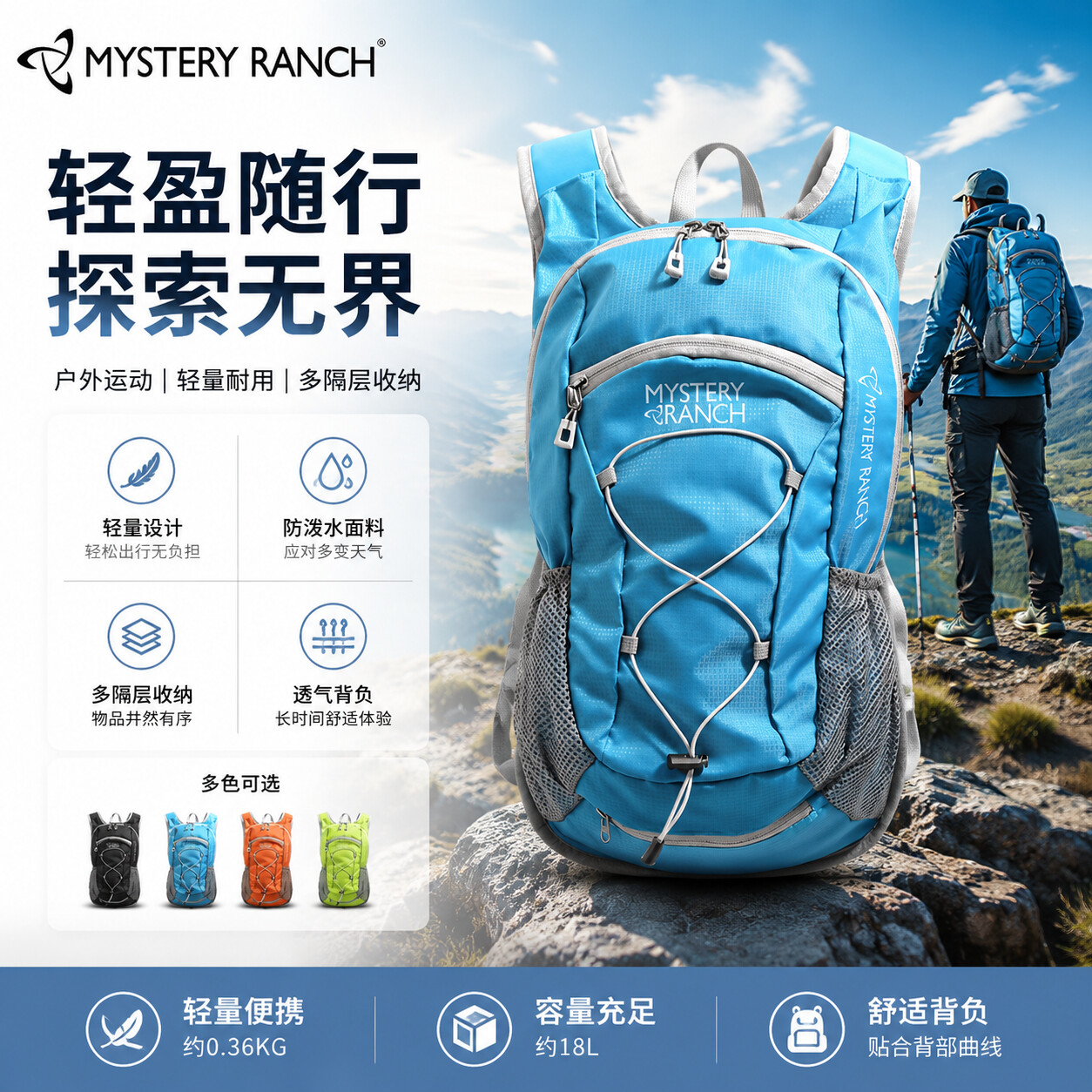 Tas ransel taktis MYSTERY RANC - Tools Vn ulasan dan harga