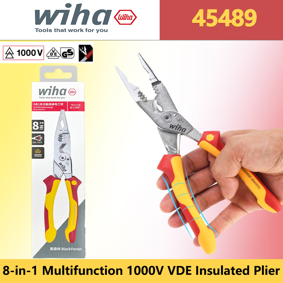 Wiha 45489 Asli, Tang Isolasi  - Tools Vn ulasan dan harga