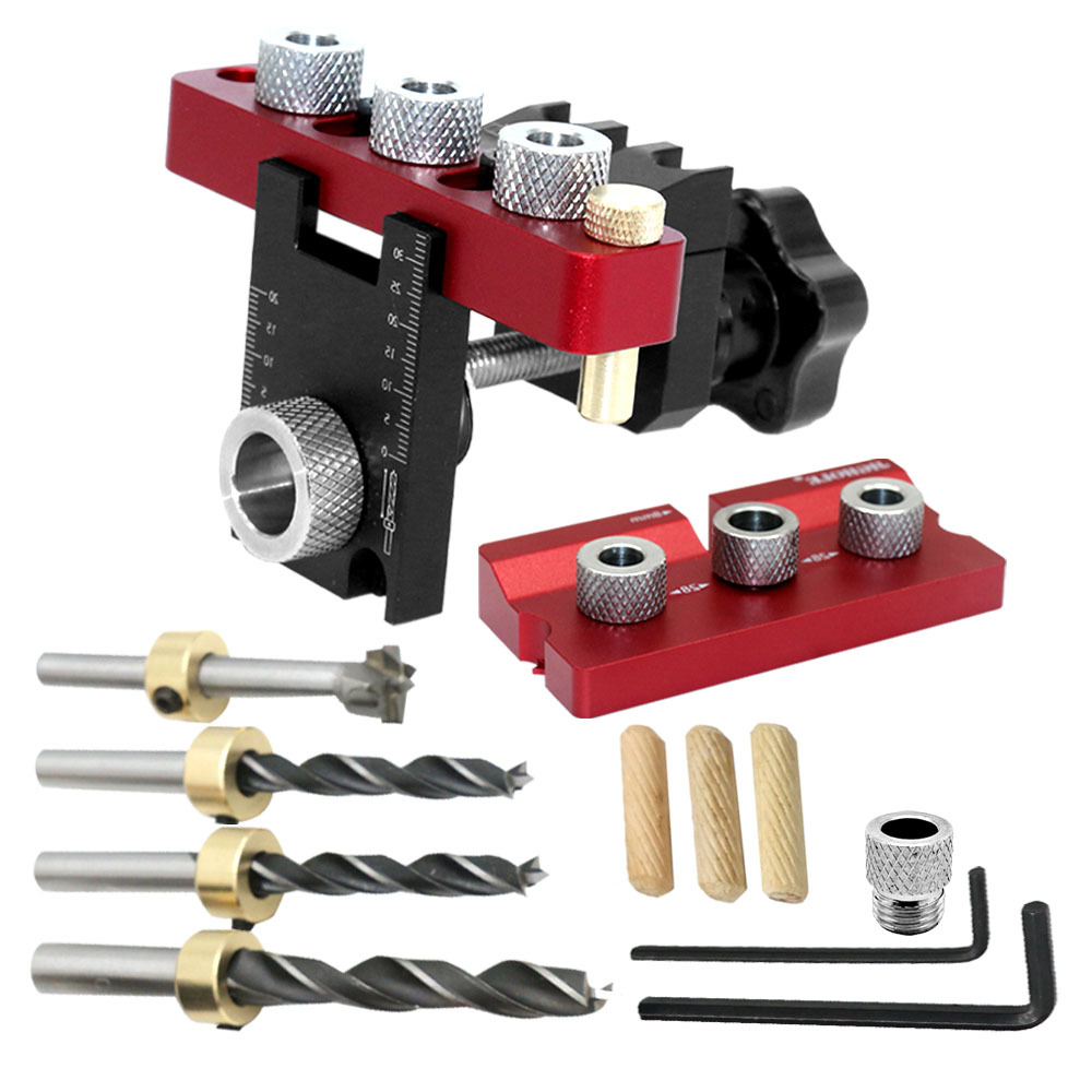 Alat Bantu Pengeboran Lubang K - Dowel Jig Kit ulasan dan harga