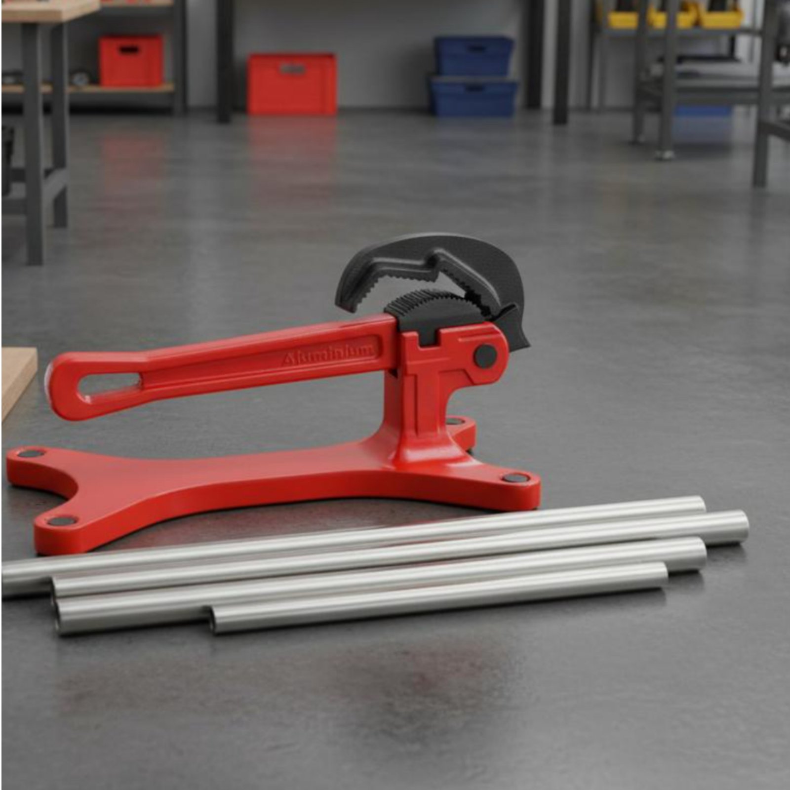 Penjepit Pipa Yoke Pipe Vise,  - Tools Workshop ulasan dan harga
