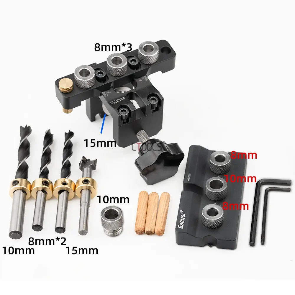 Jig Presisi Dowel Cam Jig 3 in - Dowel Jig Kit ulasan dan harga