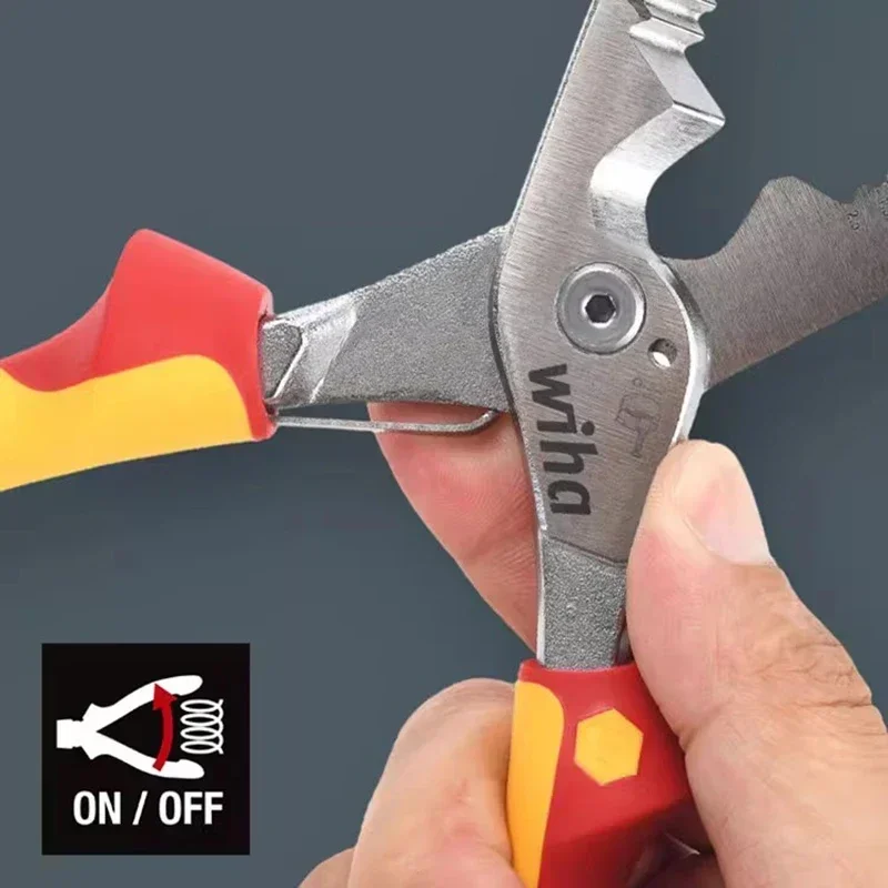 Wiha Genuine 45489 Tang Isolas - Tools Vn ulasan dan harga