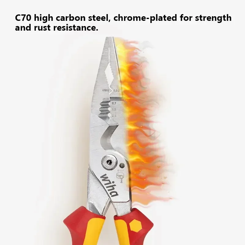 Wiha Genuine 45489 Tang Isolas - Tools Vn ulasan dan harga