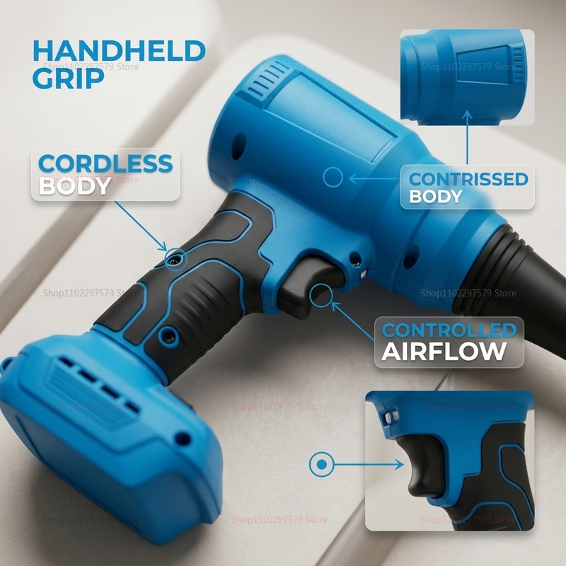 18V Brushless Cordless Air Dus - Tools In Electrical Workshop ulasan dan harga