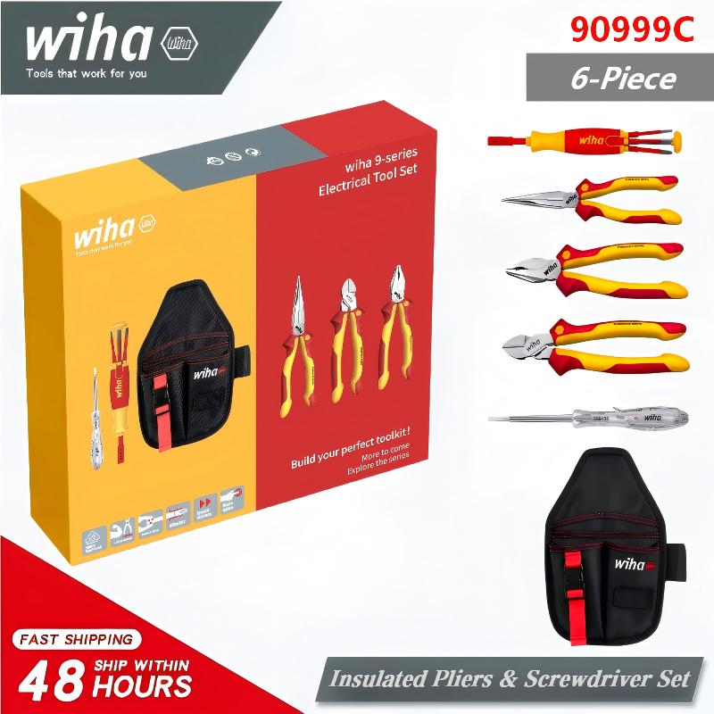 Wiha 90999C 6-Piece 1000V VDE  - Tools Vn ulasan dan harga