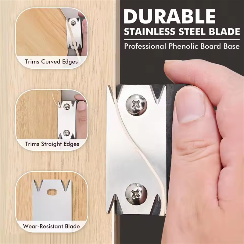 1 Buah Pemangkas Pita Tepi Log - Hand Plane Block ulasan dan harga