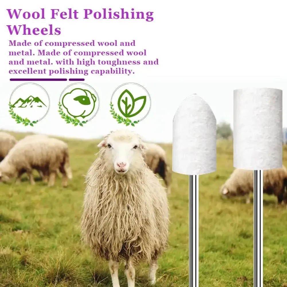 80 Buah Kit Roda Pemoles Wol F - Tools Jewelry Making ulasan dan harga