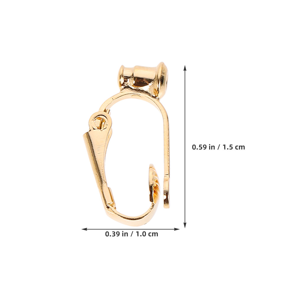 40Pcs Konverter Klip Anting Ta - Tools Jewelry Making ulasan dan harga