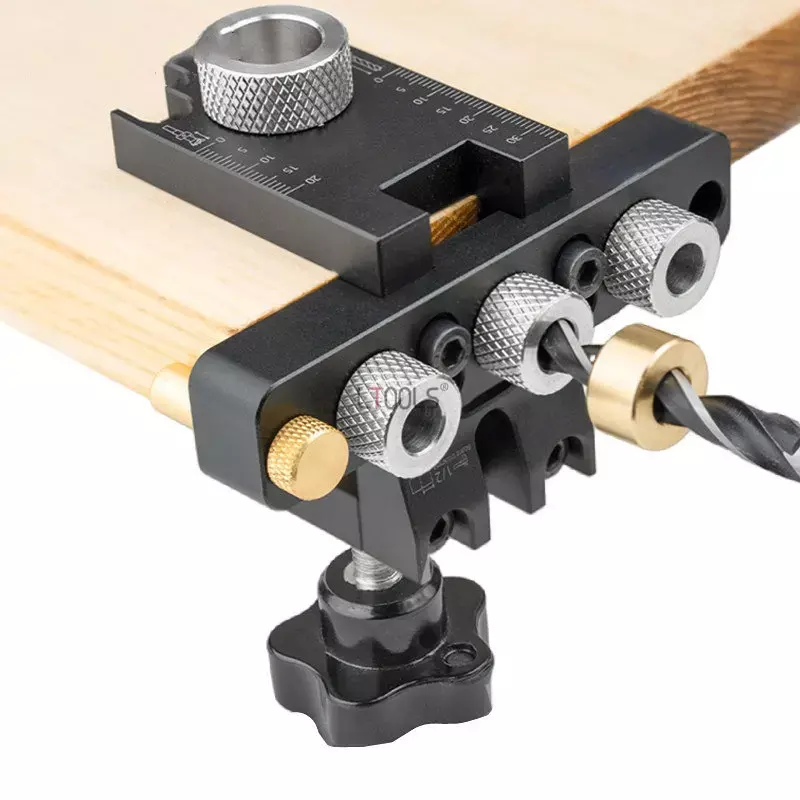 3 in 1 Jig Dowel yang Dapat Di - Dowel Jig Kit ulasan dan harga