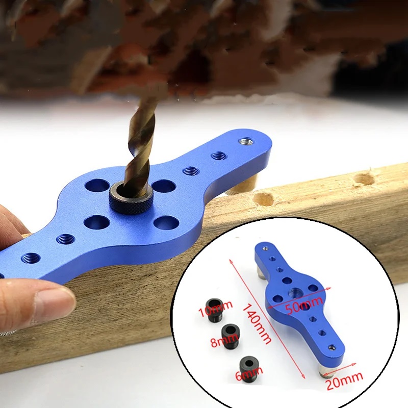Jig Bor Lubang Vertikal Alloy  - Dowel Jig Kit ulasan dan harga
